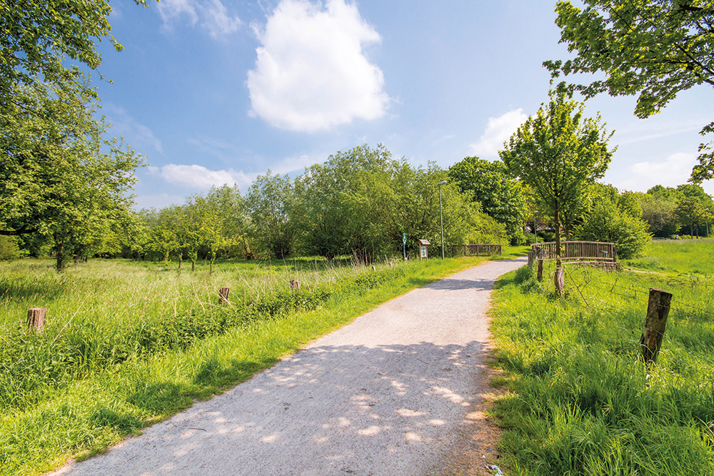 Duisburg-Huckingen, Bruchgraben, Landschaftsschutzgebiet, Duisburger Süden
