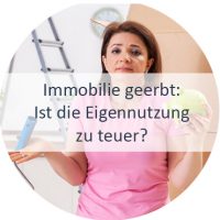 Immobilie geerbt, Haus, Wohnung, Eigennutzung oder verkaufen, Düsseldorf