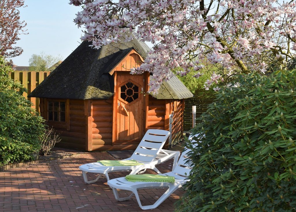 Sauna, Außensaune, Gartengestaltung, Düsseldorf